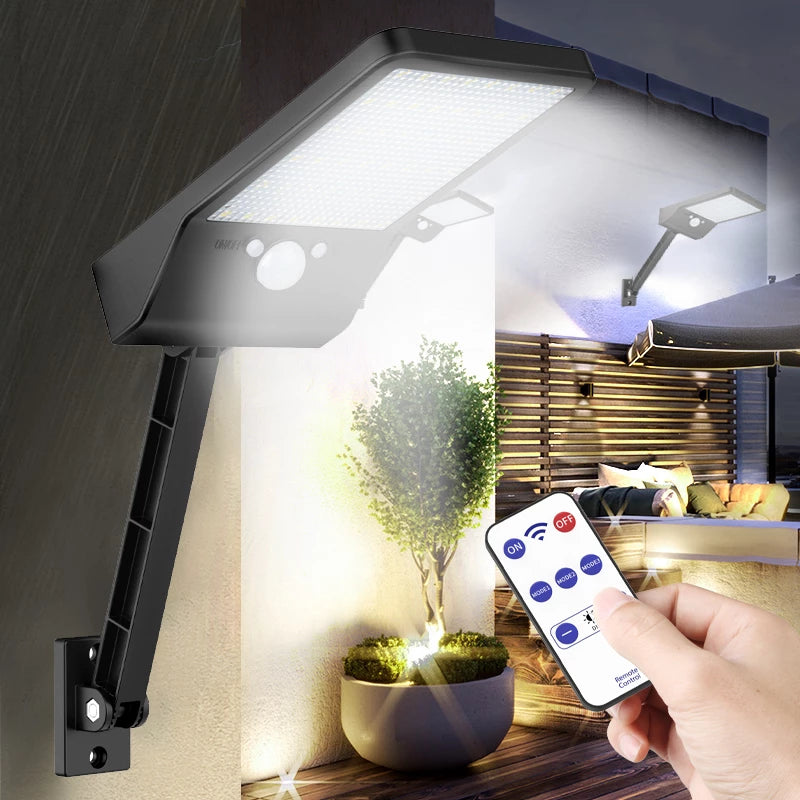 Luminária Solar com sensor de movimento - LED SOLAR STARK